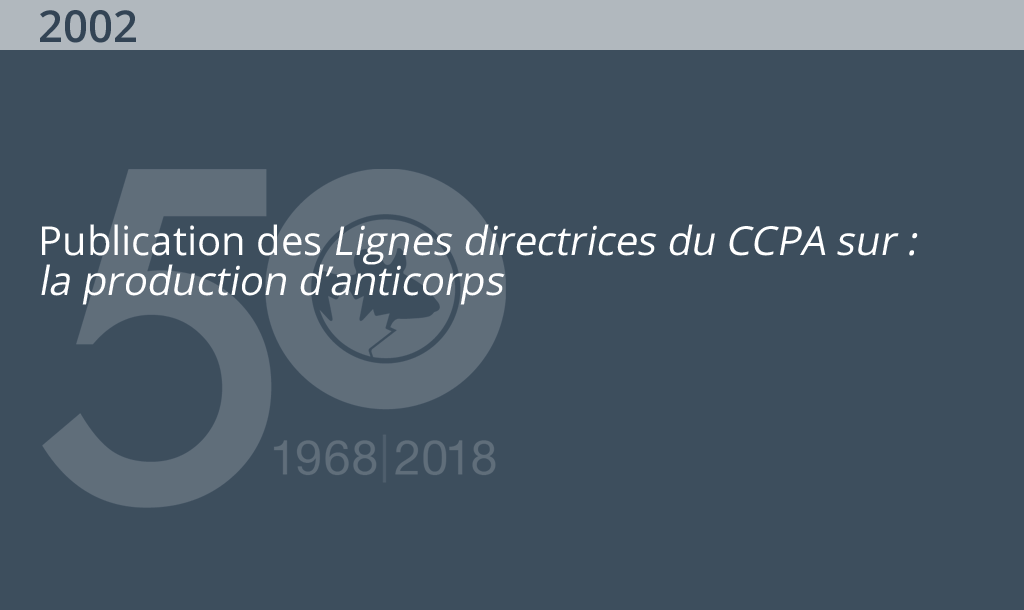 &Eacute;v&eacute;nements marquants du CCPA pour 2002