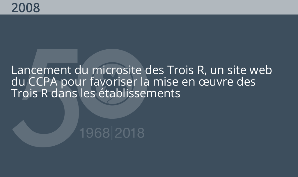 &Eacute;v&eacute;nements marquants du CCPA pour 2008