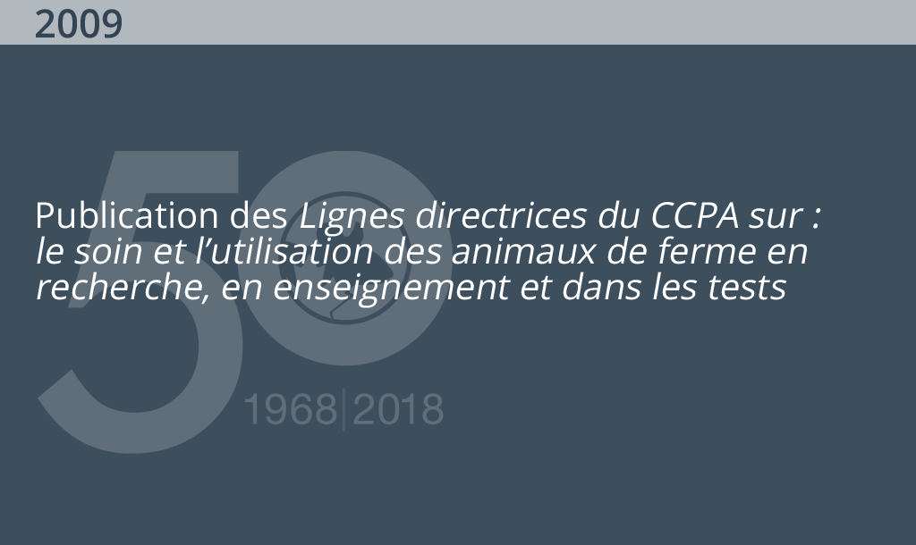 &Eacute;v&eacute;nements marquants du CCPA pour 2009