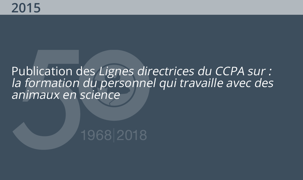 &Eacute;v&eacute;nements marquants du CCPA pour 2015